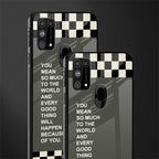 you mean so much to the world glass case for samsung galaxy m31 image-2