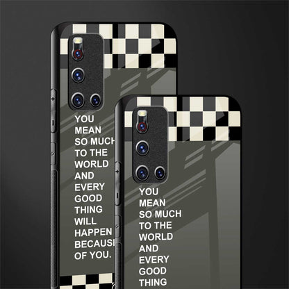 you mean so much to the world glass case for vivo v19 image-2