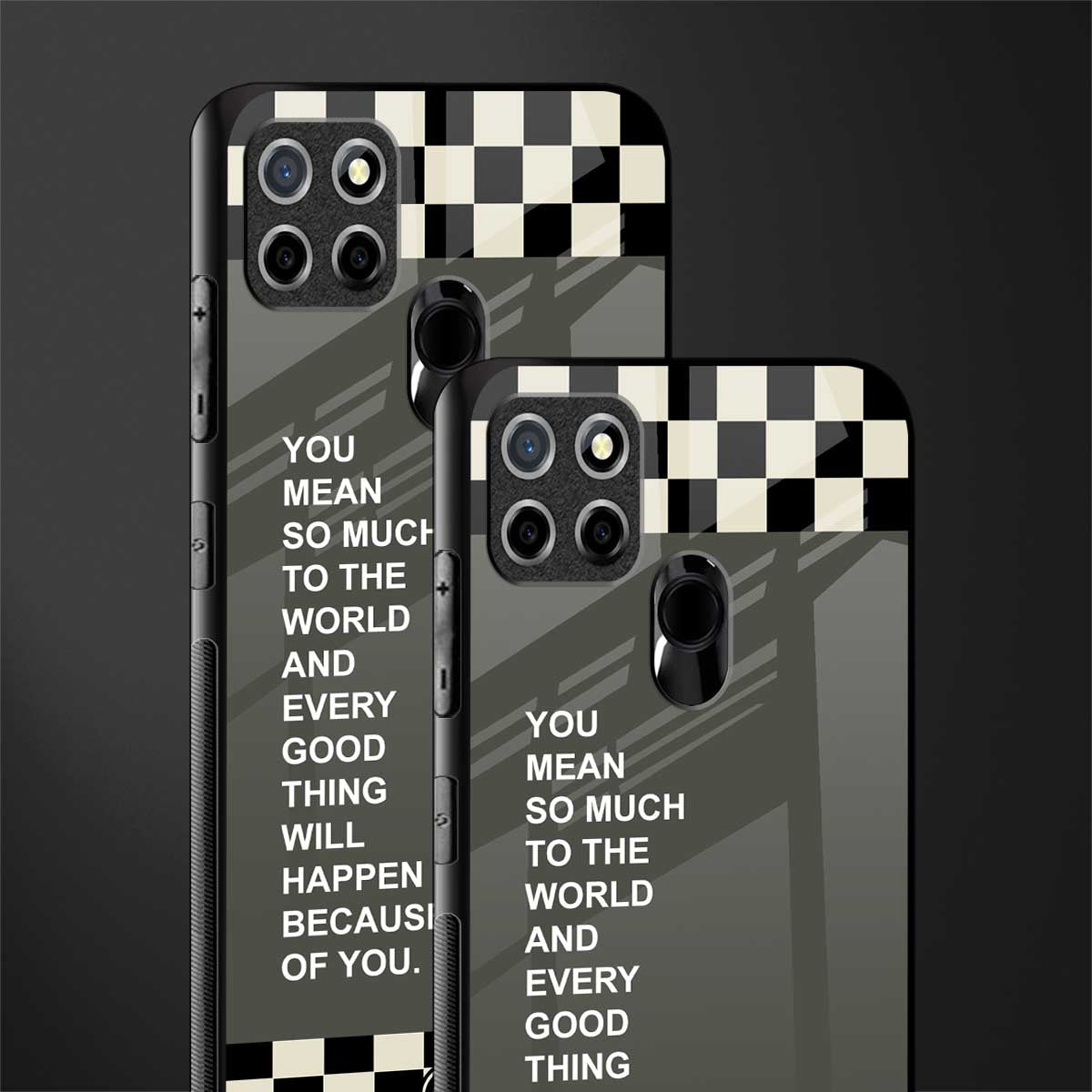 you mean so much to the world glass case for realme narzo 20 image-2