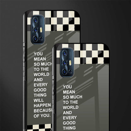 you mean so much to the world glass case for vivo v17 image-2