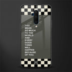 you mean so much to the world glass case for oneplus 7t pro image