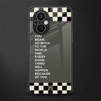 you mean so much to the world back phone cover | glass case for oppo f21 pro 5g