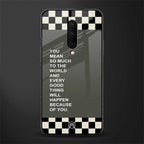 you mean so much to the world glass case for oneplus 7 pro image