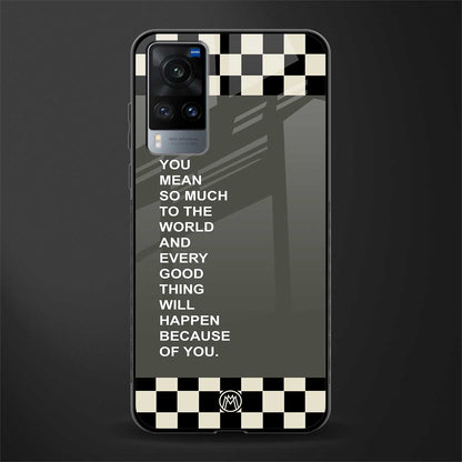 you mean so much to the world glass case for vivo x60 image