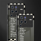 you mean so much to the world glass case for vivo x80 pro 5g image-2