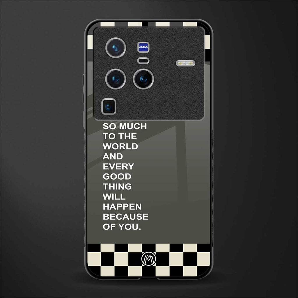 you mean so much to the world glass case for vivo x80 pro 5g image