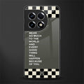 you mean so much to the world back phone cover | glass case for oneplus 11r