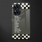 you mean so much to the world back phone cover | glass case for realme c55