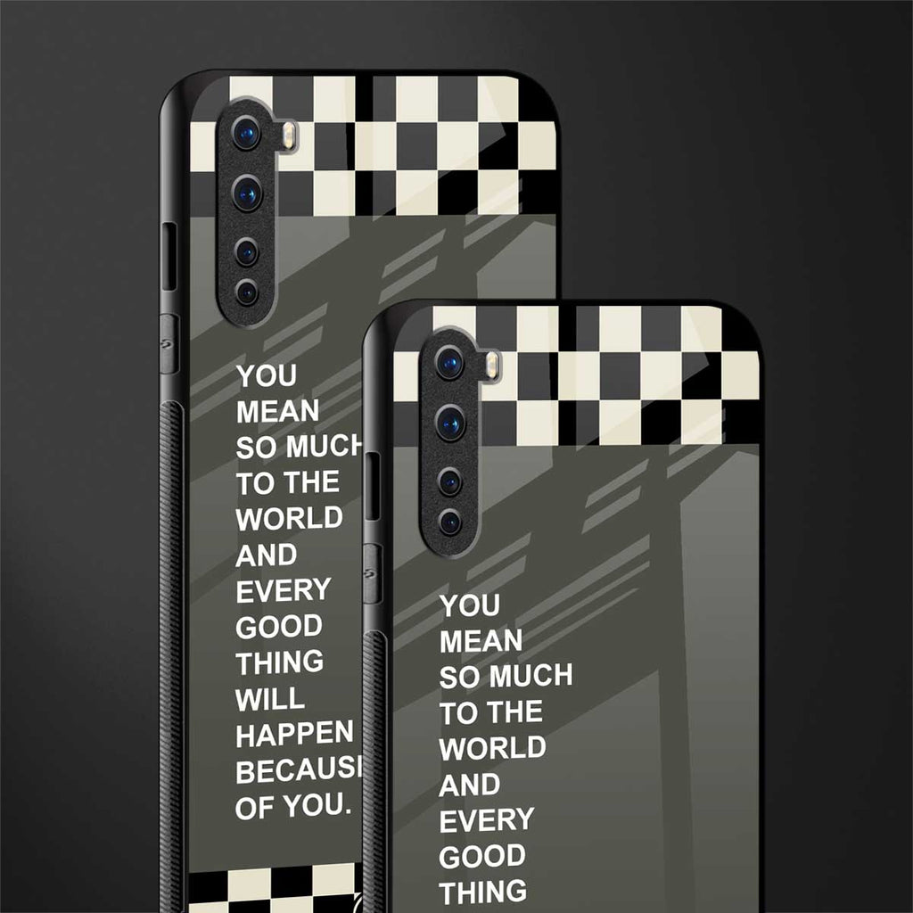 you mean so much to the world glass case for oneplus nord ac2001 image-2