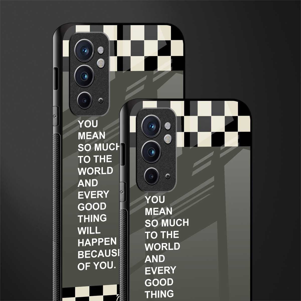 you mean so much to the world glass case for oneplus 9rt image-2