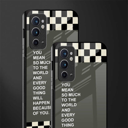 you mean so much to the world glass case for oneplus 9rt image-2