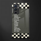 you mean so much to the world glass case for oneplus 9rt image