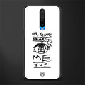 you're an artist glass case for poco x2 image