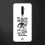 you're an artist glass case for oppo reno 2z image