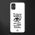 you're an artist glass case for samsung galaxy m31s image