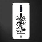 you're an artist glass case for oppo f11 pro image