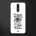 you're an artist glass case for oppo f11 image
