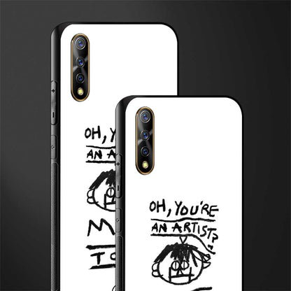 you're an artist glass case for vivo z1x image-2