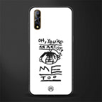 you're an artist glass case for vivo s1 image