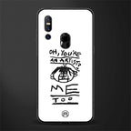 you're an artist glass case for vivo v15 image
