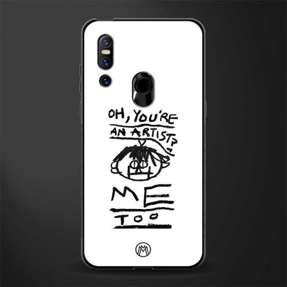 you're an artist glass case for vivo v15 image