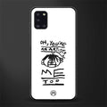 you're an artist glass case for samsung galaxy a31 image