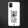 you're an artist glass case for samsung galaxy a51 image