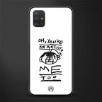 you're an artist glass case for samsung galaxy a51 image