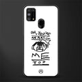 you're an artist glass case for samsung galaxy f41 image