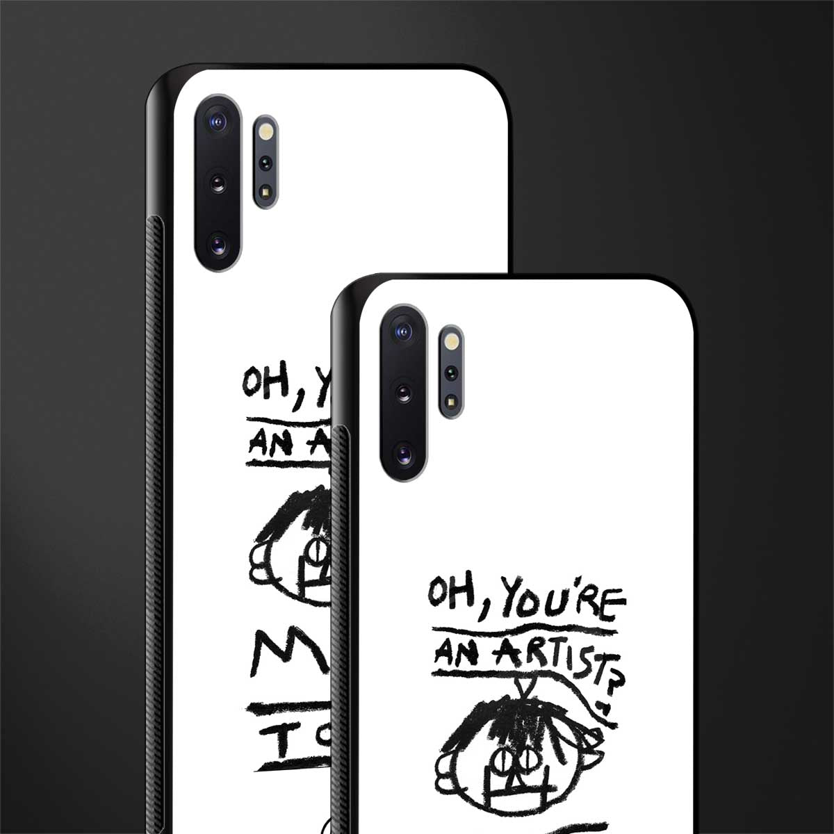 you're an artist glass case for samsung galaxy note 10 plus image-2