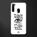 you're an artist glass case for redmi note 8 image