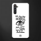 you're an artist glass case for realme 6 pro image