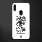 you're an artist glass case for redmi y3 image