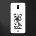you're an artist glass case for redmi 8a image