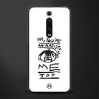 you're an artist glass case for redmi k20 image