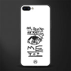 you're an artist glass case for realme c1 image