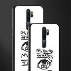 you're an artist glass case for oppo a5 2020 image-2