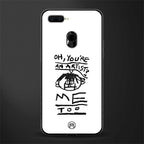 you're an artist glass case for oppo a12 image