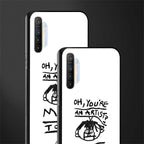 you're an artist glass case for realme x2 image-2