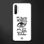 you're an artist glass case for realme x2 image