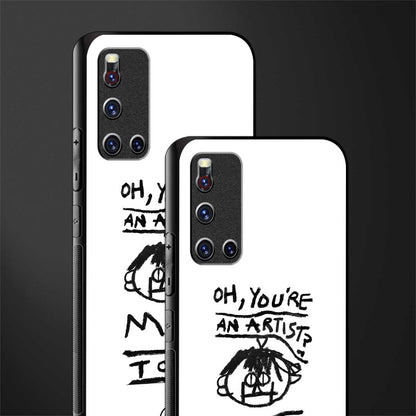you're an artist glass case for vivo v19 image-2