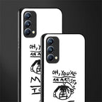 you're an artist glass case for oppo f19 image-2