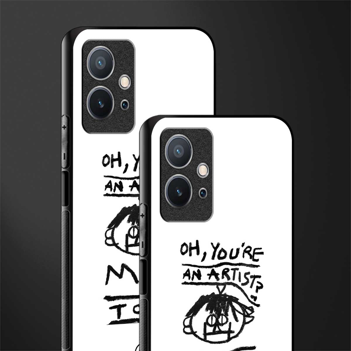 you're an artist glass case for vivo y75 5g image-2