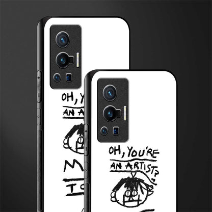 you're an artist glass case for vivo x70 pro image-2