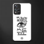you're an artist glass case for poco m4 pro 5g image