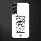 you're an artist glass case for samsung galaxy s21 fe 5g image