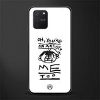 you're an artist glass case for samsung galaxy a91 image