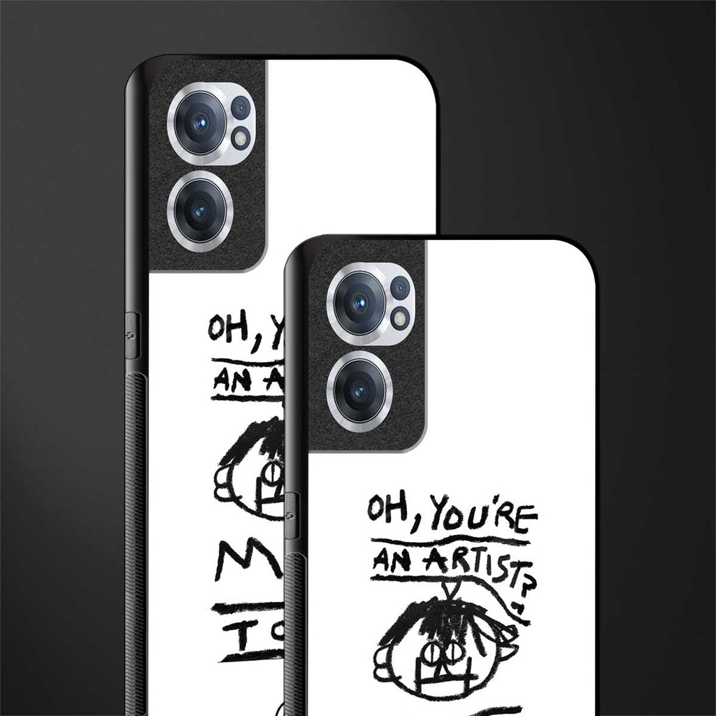 you're an artist glass case for oneplus nord ce 2 5g image-2