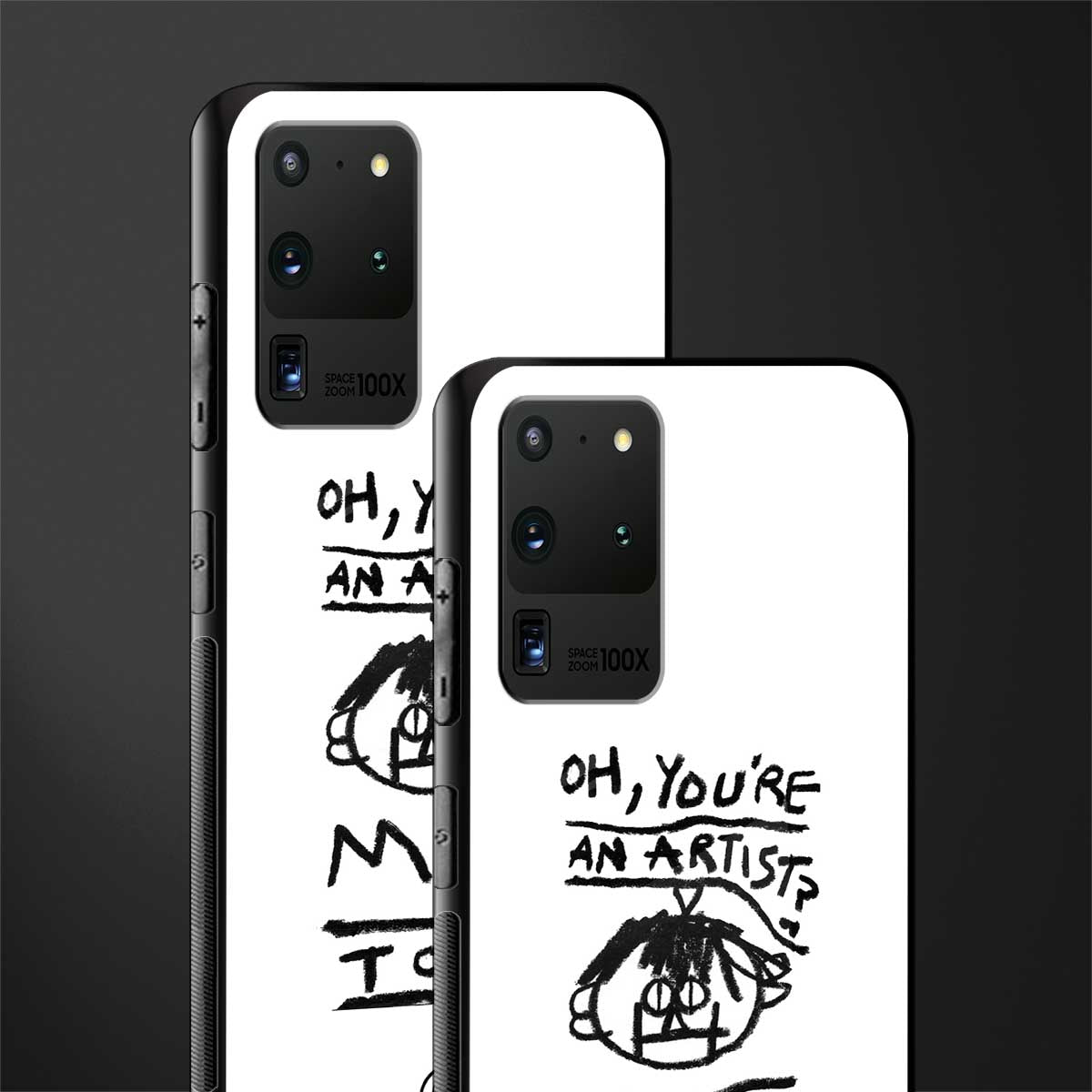 you're an artist glass case for samsung galaxy s20 ultra image-2