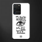 you're an artist glass case for samsung galaxy s20 ultra image